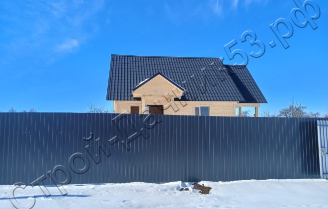 4 Каркасно-щитовой дом Д-89, 7х7м, 89 М², Тульская область, Киреевский район, г. Липки. (5)